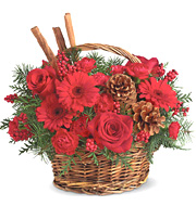 Berries and Spice Basket Bouquet