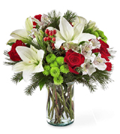 Deluxe FTD Christmas Spirit Bouquet