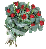 Simply Roses Wrapped Bouquet